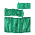 thumbnail image 2 of Shengshi Ventilated Nylon Bird Cage Cover Shell Seed Catcher Pet Products Large Size Bird Cage Seed Catcher Seeds Guard Parrot Nylon Mesh Net Cover Stretchy Shell Skirt Traps Cage Basket (Green,L), 2 of 5