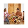 thumbnail image 5 of 3 Pack Bamboo Charcuterie Boards Set, Large Bamboo Cheese Board Set With Deep Juicy Groove For Kitchen, Chopping Board Set For Entertaining, 5 of 7