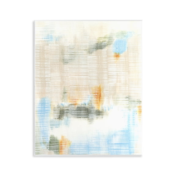 Stupell Industries Double Back Linear Abstract Abstract Painting Unframed Art Print Wall Art, 11 x 14