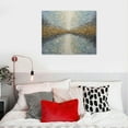 thumbnail image 4 of GOSMITH Paintings - 20x16in 3D Oil Paintings on Canvas Abstract Wall Art Heavy Texture Acrylic Painting Wood Inside Framed Hanging Wall Decoration, 4 of 4