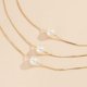 thumbnail image 5 of Fashion Multi-layer Pearl Chain Pendant Necklace Choker Charm Women Jewelry Gift---Product code 45471, 5 of 5