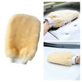 Double Car Wash Gloves Lint Scrubber High Density Car Wash Wool Glove