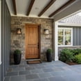 thumbnail image 4 of 2106KZ Hinkley Lighting Walker - One Light Outdoor Mini Wall Mount in Transitional and Craftsman Style - 7.25 Inches Wide by 9.5 Inches High-Buckeye, 4 of 6