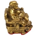 thumbnail image 2 of Laughing Buddha  Exquisite Details Maitreya Statue 2.56in High For Home, 2 of 8