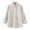 White, variant on Heisall Womens Jacket Casual Long Sleeve Solid Color Cotton Coat Button Front Pockets No Hood Outerwear