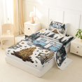 thumbnail image 2 of Erosebridal Camping RV Car Twin Sheet Sets 3pcs For Kids Teens,Happy Adventure Bedding For Boys Girls, 2 of 5