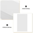 thumbnail image 3 of Minkissy 500 Sheets Blank Printer Paper for Office Use and Home Printing Blank Voucher, 3 of 8
