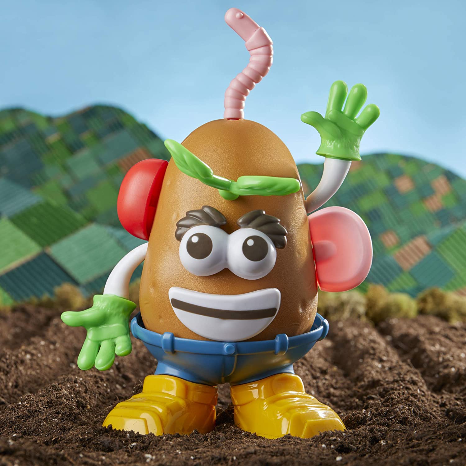 Mr Potato Head Goes Green Toy for Kids Ages 3 and up, Made with Plant-Based Plastic and FSC-Certified Paper Packaging - image 4 of 7