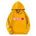 thumbnail image 4 of KyCheLot Cute Hoodies for Girls Long Sleeve Casual Pullover Tops Sweatshirts with Pocket 3-14 Years, 4 of 5