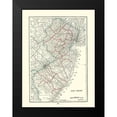 thumbnail image 2 of Rathbun 14x18 Black Modern Framed Museum Art Print Titled - New Jersey - Rathbun 1893, 2 of 5