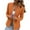 Orange, variant on ATOYSOY Women Open Front Blazers Long Sleeve Casual Office Slim Buttonless Suit Jacket with Pockets Yellow M
