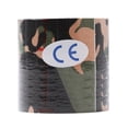 thumbnail image 3 of Soidarity Cinta muscular Cinta elástica de algodón Vendaje deportivo Cinta de autosoporte portátil Gimnasios en casa camuflaje verde 10cm Soidarity OD001037-02, 3 of 6