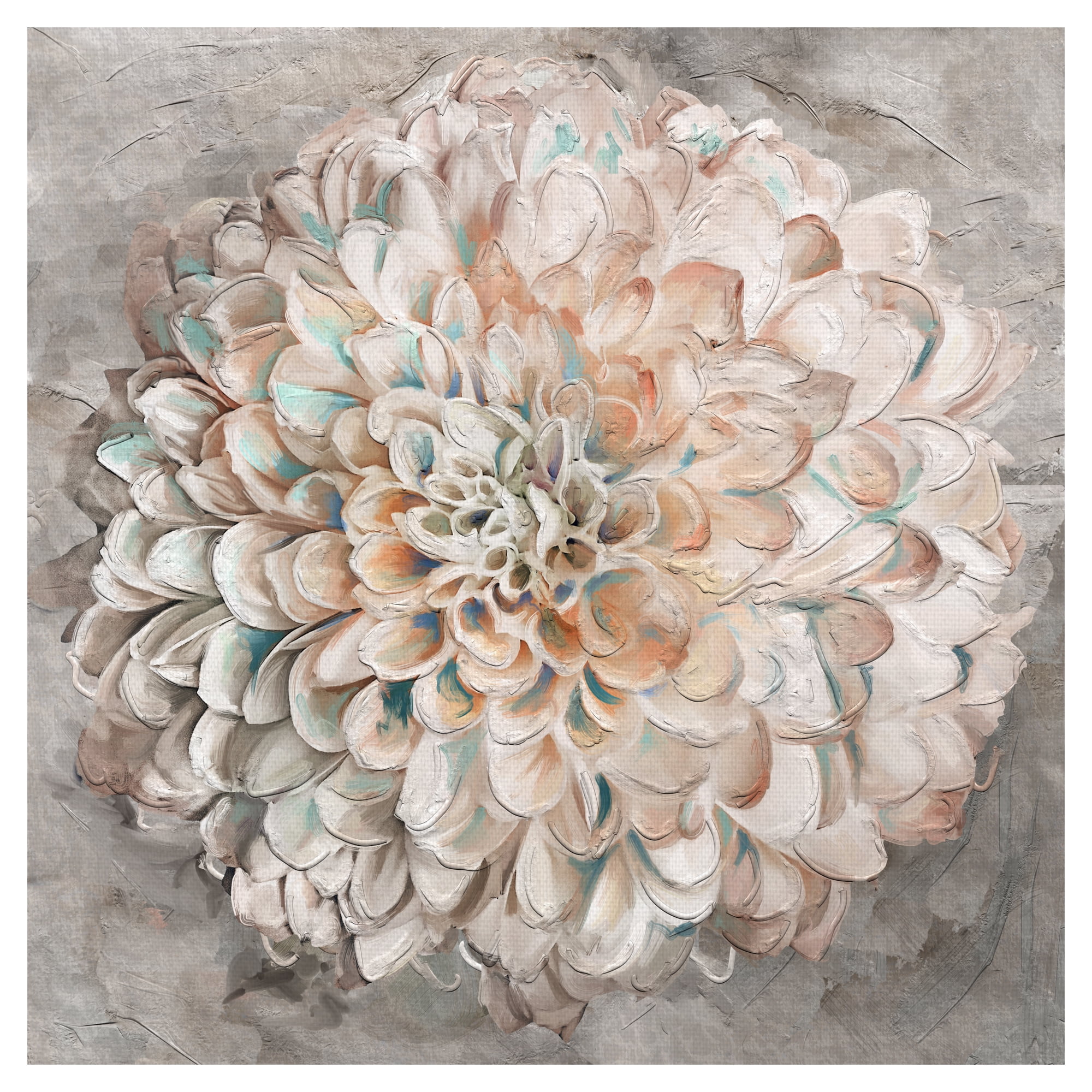 Confetti Dahlia by Studio Arts Canvas Art