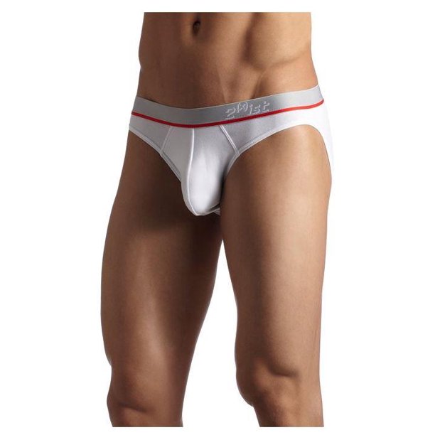 2(X)IST 2(x)ist Men's Sliq Brief Underwear White, Blue and Purple