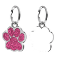 thumbnail image 2 of RuiJiao Personalized Pet Tag Dog Tag Tag Alloy Metal Glitter Dog Tag Blank Dog Tag Pendant Engraved Pet Accessory, 2 of 9