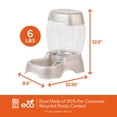 thumbnail image 3 of Feeder Petmate Pet Café para perros y gatos, colores nacarados, 3 of 3