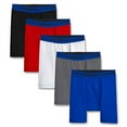 thumbnail image 2 of Fruit of the Loom Boys' Big 5 Pack Sport Boxer Brief, Assorted, M, 2 of 3