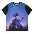thumbnail image 6 of Wall-E T-Shirts for Men, Casual Crew Neck Tee Shirts, Unisex Short Sleeve Tops, S-3XL, 6 of 8