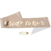 Bridal Bliss Sash - Celebrate the Bride to Be with this stylish accessory for bachelorette parties, bridal showers, and engagement celebrations. Perfect for unforgettable moments!