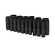 thumbnail image 2 of Juego de 25 dados de impacto largos métricos Urrea 74216 1/2', 2 of 2