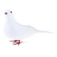 thumbnail image 3 of Falsas Plumas Artificiales De Espuma , Blanco, Palomas De Pie De Cola Pájaros artesanales con plumas, 3 of 8