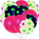 thumbnail image 1 of KAKOWELY 50 globos de neón con puntos fluorescentes que brillan en la oscuridad. Globos de látex de neón., 1 of 5