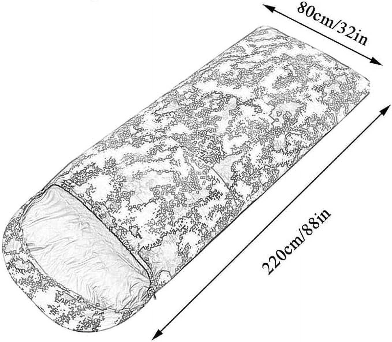 Camping Sleeping Bag-Adults,Light Warm,Extra-Large with Compression Sack- Great for Hiking,Backpacking Outdoor Adventures in Cold Weather，Warm and Comfortable,Waterproof and Easy Clean