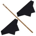 thumbnail image 3 of Minkissy 1 Set Flute Cleaning Supplies with Black Rod and 2 Cloths for Maintenance, 3 of 8