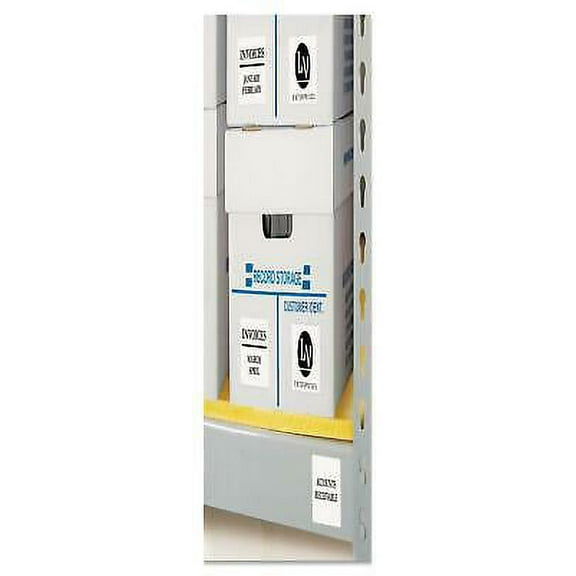 1PK Permanent ID Labels w/ Sure Feed Technology, Inkjet/Laser Printers, 2 x 2.63, White, 15/Sheet, 15 Sheets/Pack