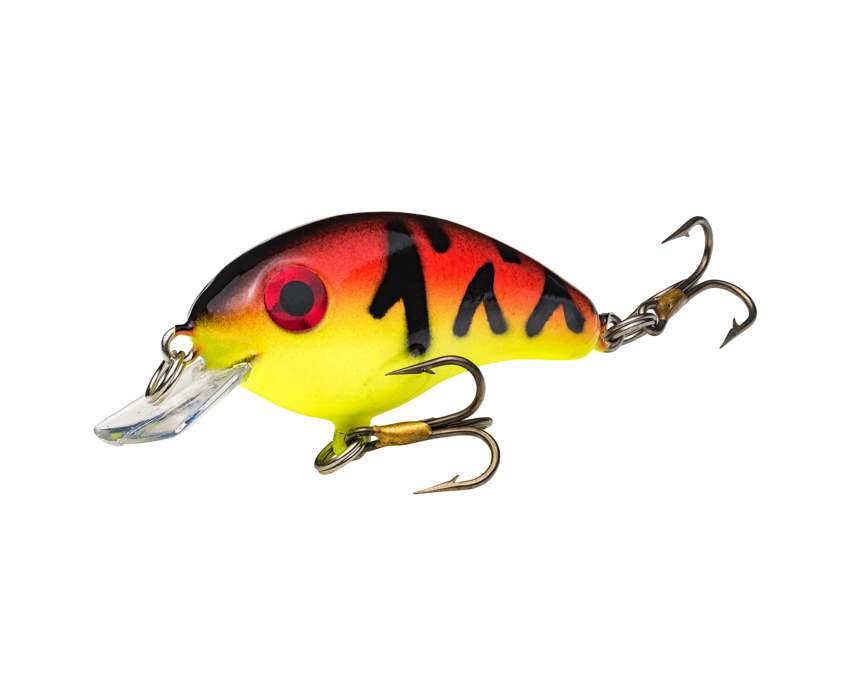 Strike King Bitsy Pond Minnow Crankbait Green Tomato Hard Bait Lure