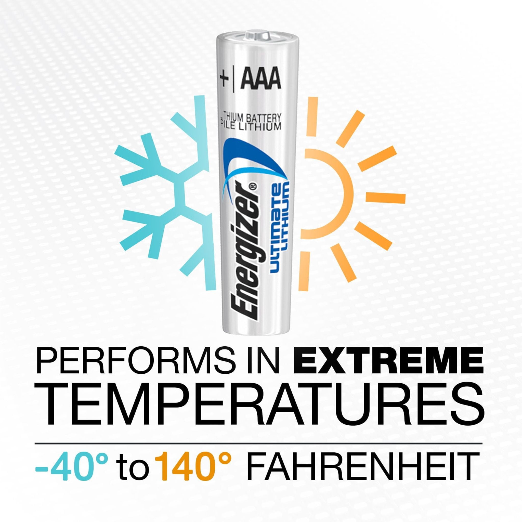 Energizer Ultimate Lithium AAA Batteries, 4 Pack