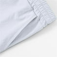 thumbnail image 6 of ibiyuan Mens Casual Shorts Sweat Shorts Men Gym Shorts Chinos Short Stretch Elastic Waist Drawstring Mens Shorts Athletic Wide Leg Basketball Shorts Cotton Summer Beach Golf Shorts, 6 of 7