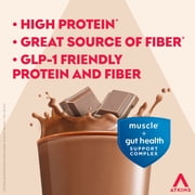 Atkins Strong, High Protein Shake, Milk Chocolate, 30g of Protein, 4 Count