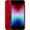 thumbnail image 1 of Restored Apple iPhone SE (3rd Gen) A2595 (T-Mobile Only) 64GB Red (Refurbished), 1 of 1