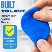 The Jug Plug Original Silicone Water Jug Cap, 2-Pack, for Standard 5-Gallon Water Bottles