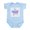 Sky Blue, variant on CafePress - Greatgrandma Loves Me Infant Creeper - Baby Light Bodysuit, Size Newborn - 24 Months