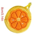 thumbnail image 3 of Cute Plush Coin Purse Cartoon Fruit Coin Pouch Bag Key Holder Clutch Bag Headphones Data Cable Storage Bag Gift for Kid, 3 of 9