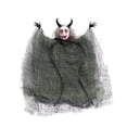 thumbnail image 4 of Muñeca de colgante de Halloween, adorno decorativo novedoso, estilo vintage, voladores, decoración aterradora para césped, dormitorio, Verde Macarena Colgante de Halloween, 4 of 8