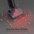 thumbnail image 5 of AIRTHEREAL Cordless Wet Dry Vacuum Cleaner, Close-to-Floor Brush and Powerful 12Kpa Suction, ????????-?????? Self-Cleaning, Smart Digital Display and Voice Assistant, for Hard Floors, VacTide V2, 5 of 8