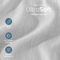 thumbnail image 4 of Bare Home Premium 1800 Collection 4-Piece Bed Sheet Set, Full, Heathered Pewter, 4 of 9