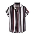 thumbnail image 1 of Chemise Hawaïenne à Fleurs et Feuilles 3d pour Hommes, Décontractée, Plage, Vacances, Col à Revers, Mode, Manches Courtes, Été, 1 of 5