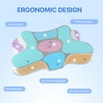 thumbnail image 2 of Cervical Pillow for Neck Pain Relief,Memory Foam Pillows for Side Back Orthopedic Ergonomic,Best Gift,Queen Size, 2 of 7