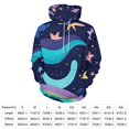 thumbnail image 2 of Colorful Stars And Clouds Night Sky 3d Sweatshirts Hoodie Fashion Casual Personality Men's Women Street Hoodie Pullovers Long Sleeve Comfortable Top, 2 of 6