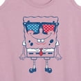 thumbnail image 3 of SpongeBob SquarePants - Flag Fill Sunglasses - Women's Racerback Tank Top, 3 of 6