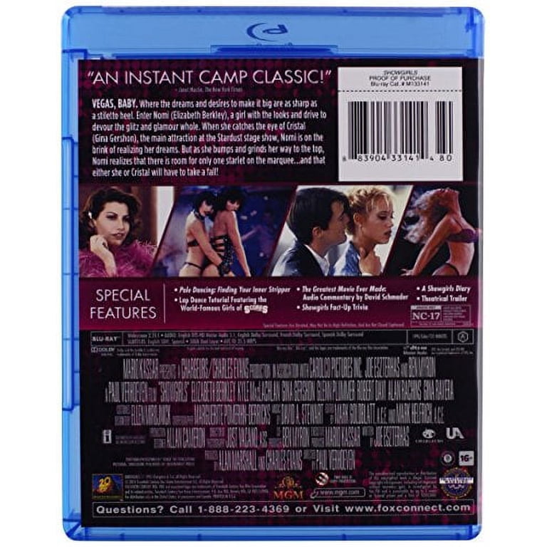 Showgirls [Blu-ray], Feature,Drama,Drama,Drama, - Walmart.com