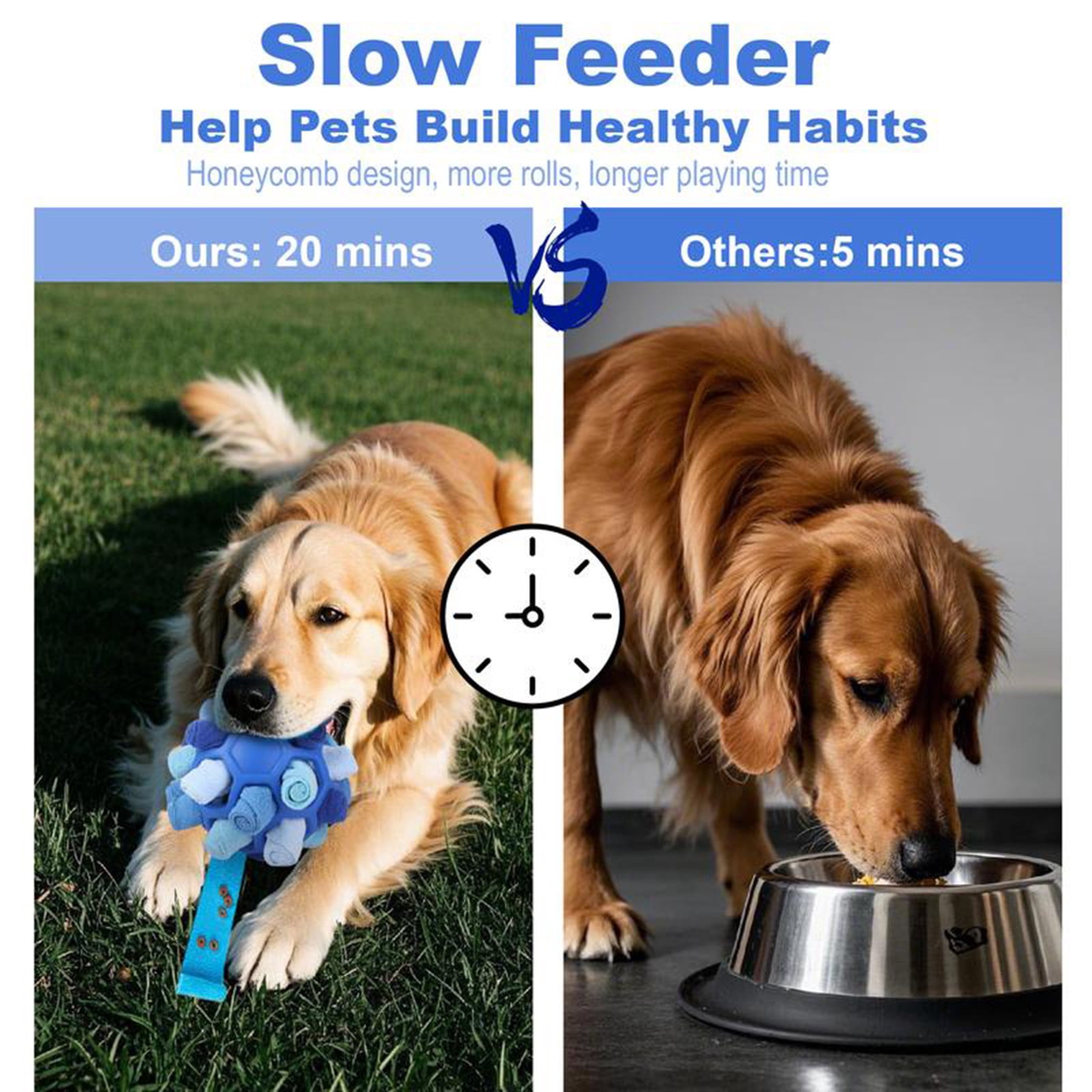 Dog Snuffle Ball Toy Puzzle Game For Dogs Mental Stimulation Treat Dispensing Ball For Dogs Slow Feeder Dog Enrichment Toy For Small Large Dogs 1 Piece Dog Toy