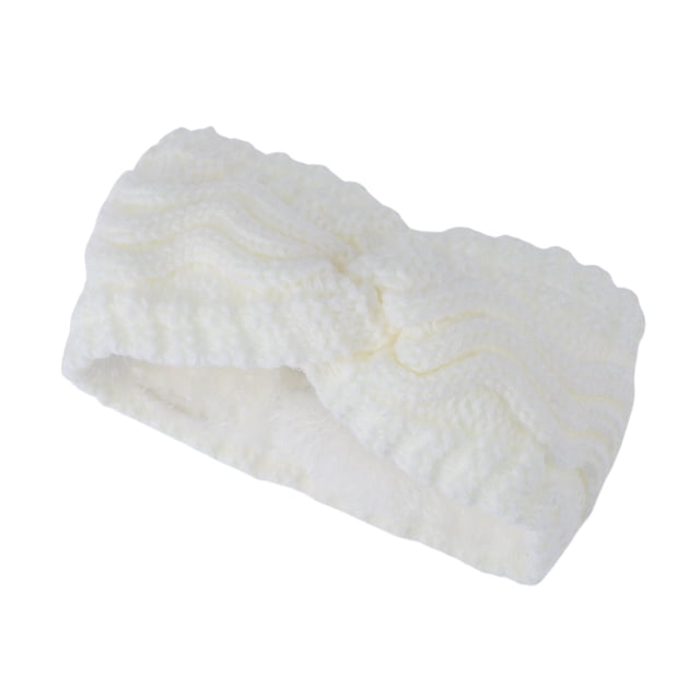 Unique Bargains 1 Pce Bandeau Confortable Bandeau Croisé Blanc