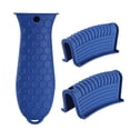thumbnail image 2 of Juego de 2 Fundas de silicona BLESIY para agarraderas ollas sartenes color azul 2 piezas, 2 of 8