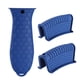 thumbnail image 2 of Juego de 3 fundas de silicona reutilizables para mangos de sartenes y ollas. Azul, 2 of 9