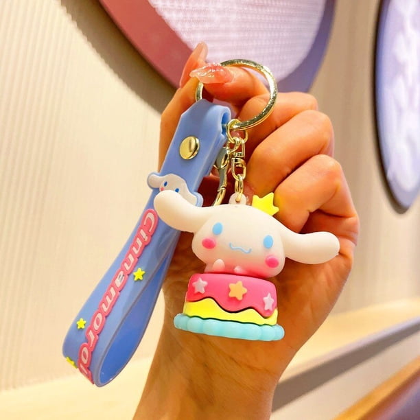 Sanrio-Llavero de cámara para chica, colgante de gatito, Kuromi, Cinnamoroll, mochila de Anime, accesorios, regalos de vacaciones, juguete de cubo mágico YAOSANBAO BAO unisex